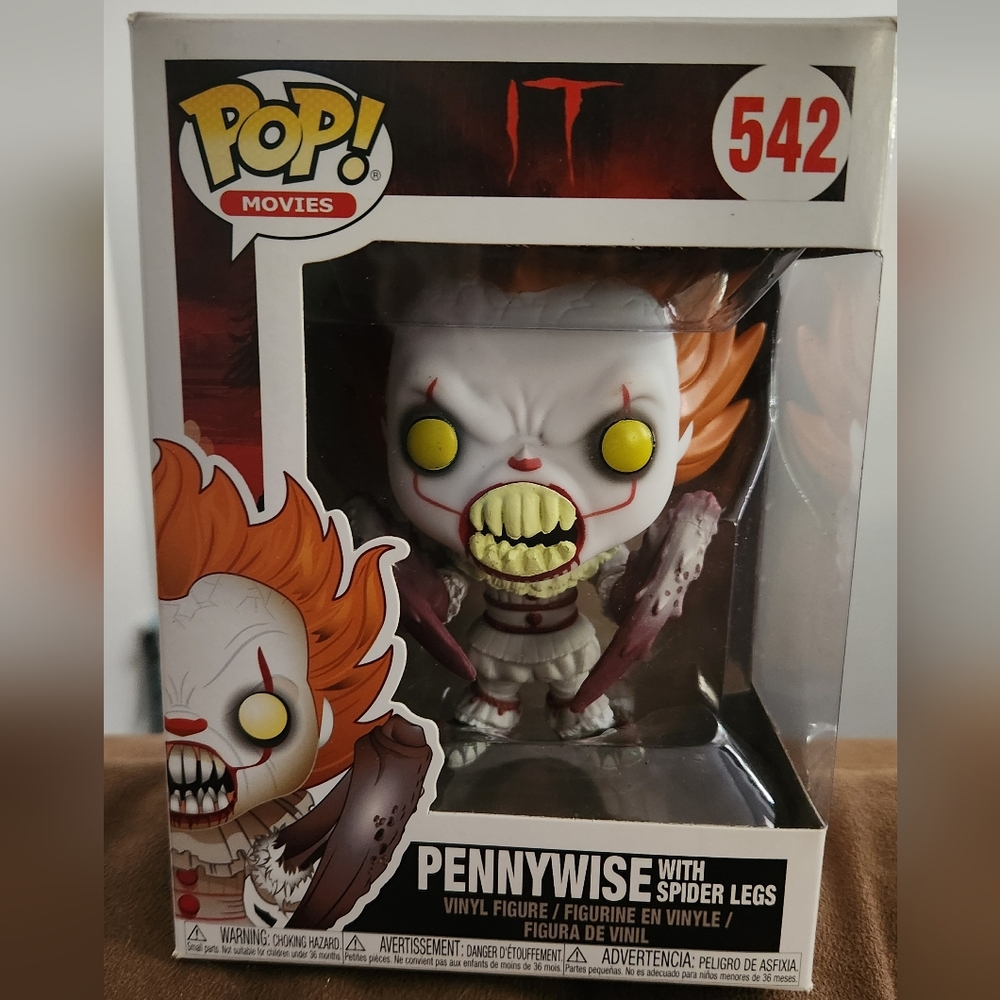 Pennywise with Spider Legs Funko Pop! Movie #542 Vinyl Figure (Amazon Exclusive)